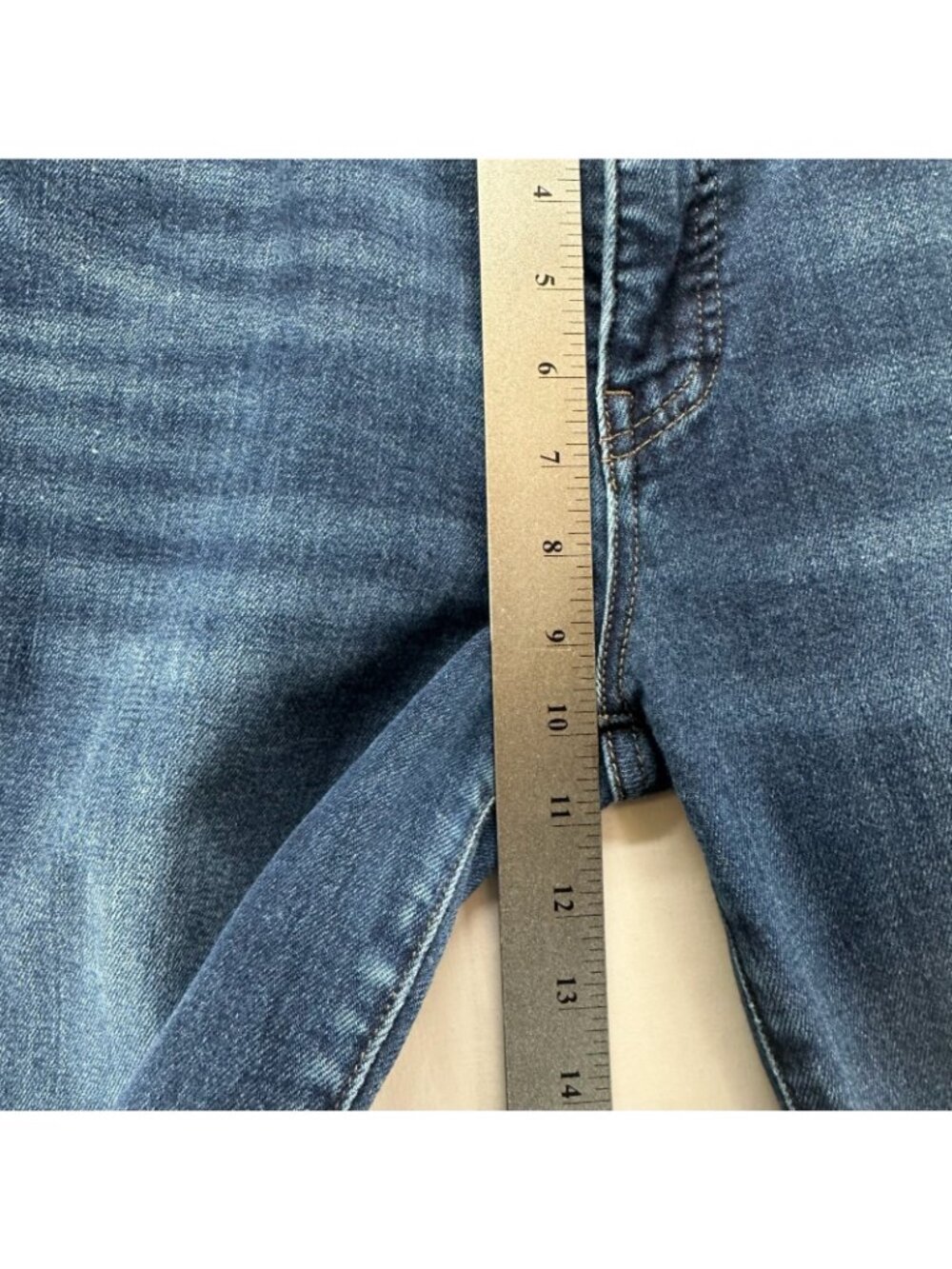 Kut From The Kloth Stella Fab Ab Flare Jeans Women 6 High Rise Stretch Dark Wash - Picture 5 of 13